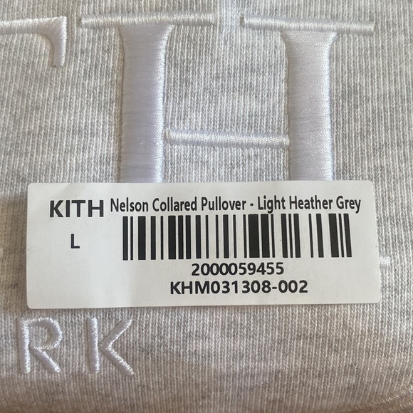 Kith Nelson Collared Pullover NWT - Picture 3 of 3